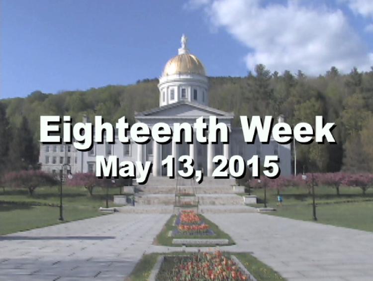 Under The Golden Dome 2015 Week 18  Eighteenth week of the 2015 Vermont legislative session May 13, 2015. State House Info � Vermont State Coat of Arms Painting by Charles Louis Heyde. Interview segments with Rep. Warren Kitzmiller, Rep. Topper McFaun, Rep. Brian Savage, Sen. Alice Nitka, Rep. Don Turner, Sen. David Zuckerman, Rep. Carolyn Branagan View at https://vimeopro.com/vtvt/underthegoldendome2015/video/127791533